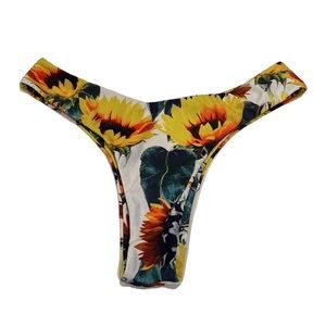 Zaful Sunflower bikini bottoms size 4